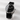 Reloj Valkur para hombre modelo Daven con caja plateada y correa cuero negro