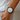Reloj Valkur para hombre modelo Lamont con correa de cuero genuino marron y caja de acero blanco y negro