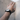 Reloj Valkur para hombre modelo Niklas con correa de cuero genuino negro y caja de acero blanco y negro