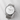Reloj Valkur para hombe modelo Thorben X con correa de acero trenzado y caja de acero plateado y blanco