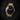 Reloj Valkur para hombe modelo Varall X con correa de acero trenzado y caja de acero dorado