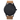 Reloj Valkur para hombre modelo Balder con caja negra y cuero marron
