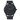 Reloj Valkur para hombre modelo Gunnar X con correa de acero trenzado y caja de acero rojo y negro
