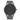Reloj Valkur para hombe modelo Norell X con correa de acero trenzado y caja de acero negro y azul
