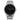 Reloj Valkur para hombres modelo Platek con acero plateado negro
